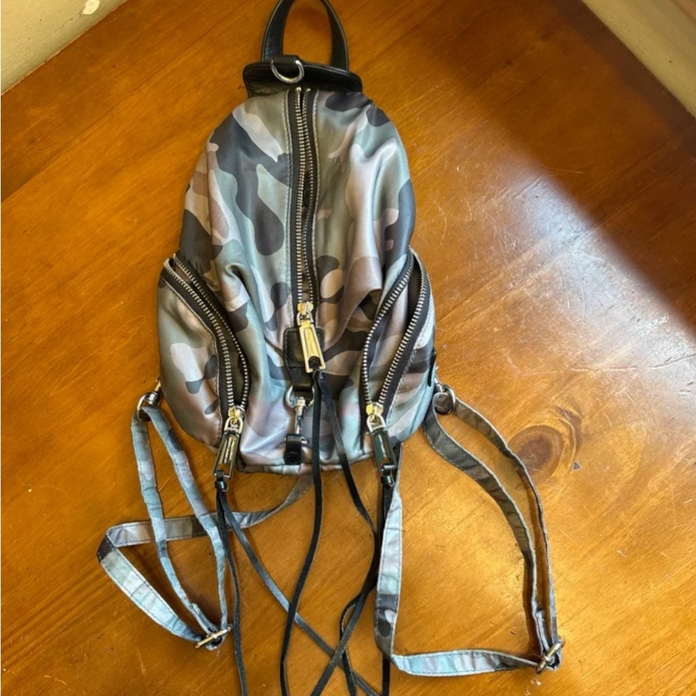 Rebecca Minkoff Multicolor Camouflage Backpack